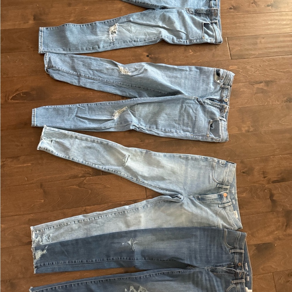 4 Pair of Girls Jeans - Size 14